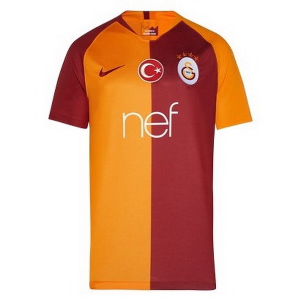 Camiseta Galatasaray SK Replica Primera Ropa 2018/19 Naranja